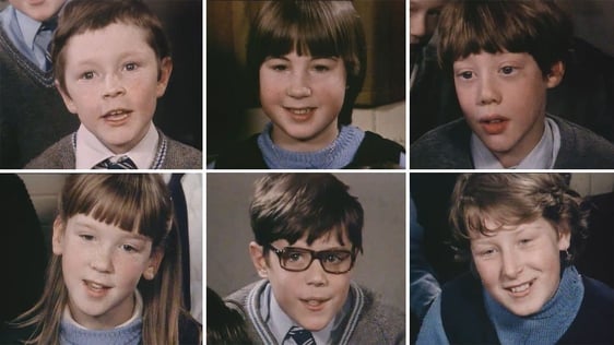 School children in 1983