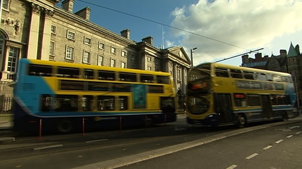The hearing was told that Dublin Bus accounts for 72% of people travelling in the city centre during rush hour