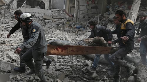 It is reported that more than 1,000 people have been injured in the bombardment of eastern Ghouta