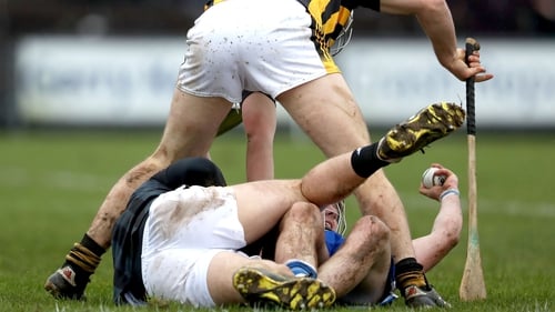 Last weekend's hurling action was littered with fouling