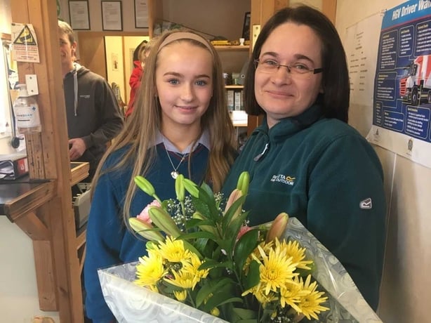 Colette Byrne pictured with her daughter Kate