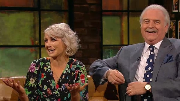 Sinead Kennedy and Marty Whelan were guests on Friday's Late Late Show