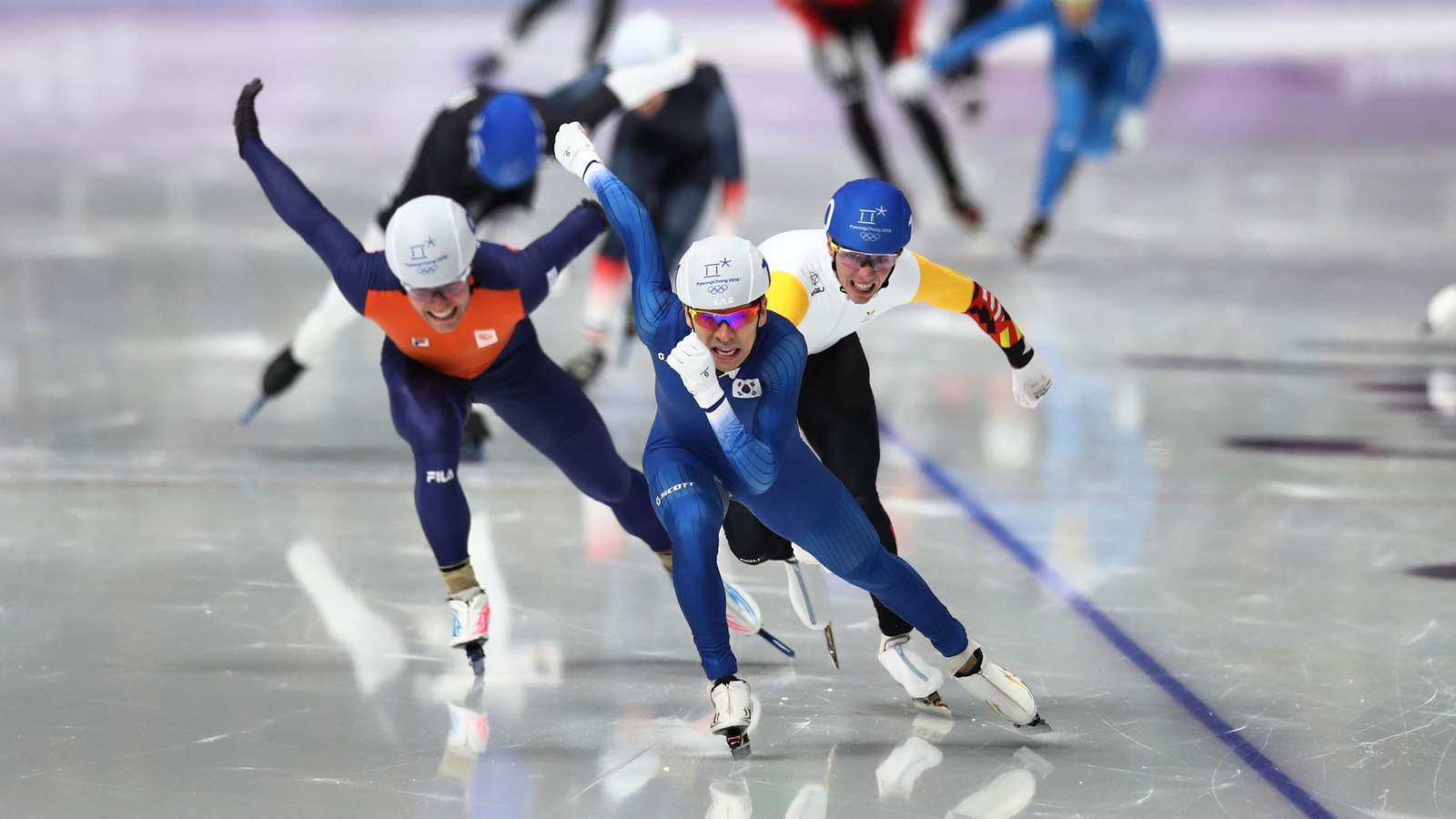 Home favourite Lee wins Olympic mass start gold