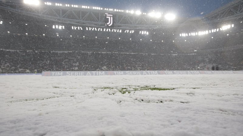 Heavy snow forces Juve to postpone Atalanta clash