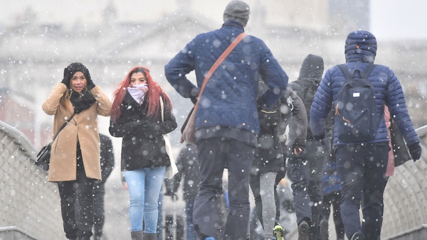 Unusually cold and snowy weather caused UK retail sales volumes to drop by 1.2% in March