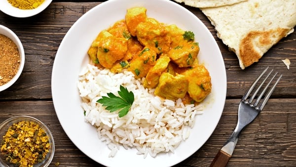Skip the takeaway and make your very own chicken satay curry with Mags Roche.