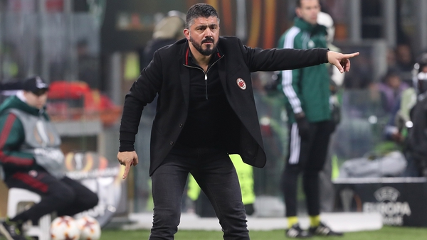 Gennaro Gattuso is set to leave AC Milan today