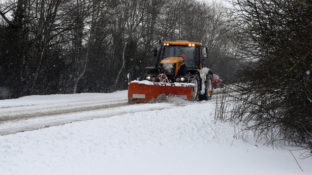 Snow plough Naas Kildare