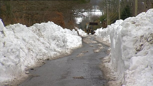 Wicklow snow