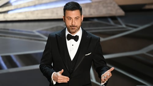 Jimmy Kimmel did not shy away from the Harvey Weinstein scandal in his opening monologue