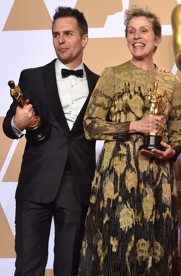 Sam Rockwell and Frances McDormand