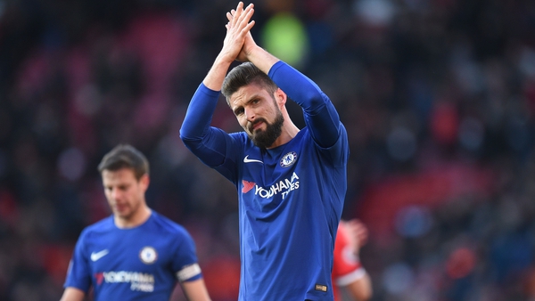 Olivier Giroud is looking forward to another season with the Blues