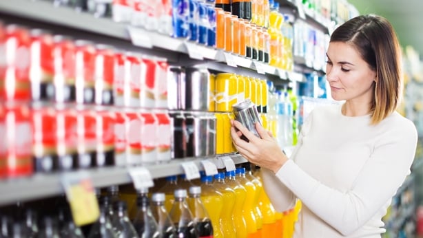 Girl customer looking for refreshing beverages