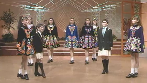 Irish dancers on 'Live At Three' (1993)