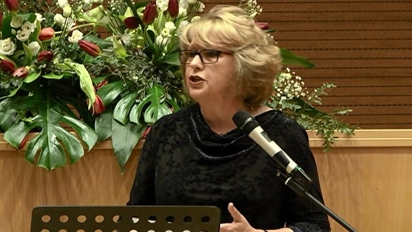 Mary McAleese was speaking at the 'Voices of Faith' conference in Rome