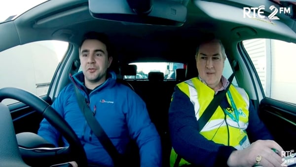 Carl Mullan did his driving test... again - find out how he did
