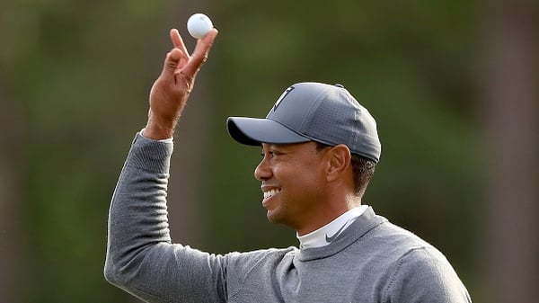 Tiger Woods hit a one under par 71 in Innisbrook to leave him in the hunt after day one