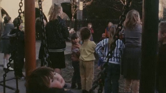 Children in a north inner city playground (1988)