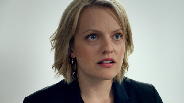 The truly brilliant actress Elisabeth Moss, star of Mad Men plays American journalist Anne in The Square