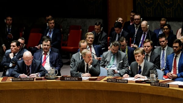 A UN Security Council meeting was called by the UK following the attack in Salisbury