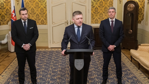 Robert Fico offered to resign 'in order to solve the political crisis' in Slovakia