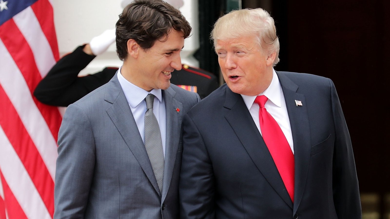 Trump Says He Made Up Trade Claim In Trudeau Meeting