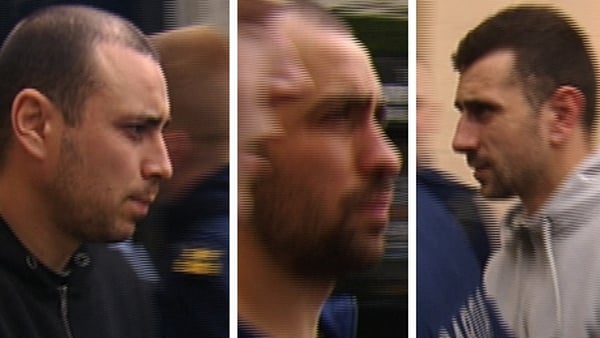 Catalin Rosloveanu, Costel Rosloveanu and Costel Podaru appeared before a sitting of Portlaoise District Court this afternoon