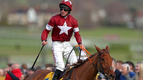 Balko Des Flos stormed home to take the Ryanair Chase