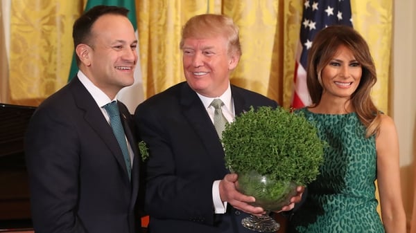 Taoiseach Leo Vardakar said the Government had only known about the Trump visit 'a couple of days ago'