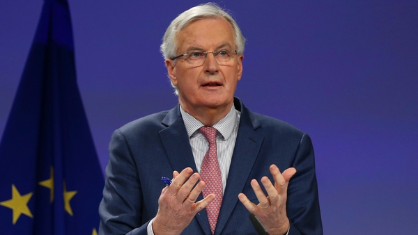 Michel Barnier says risks of failure remain as long as outstanding topics such as Ireland are unresolved