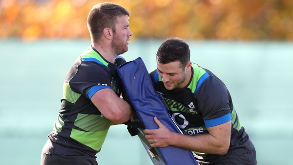 Seán O'Brien, left, played no part in the 2018 Six Nations, while Robbie Henshaw was injure din round three against Italy