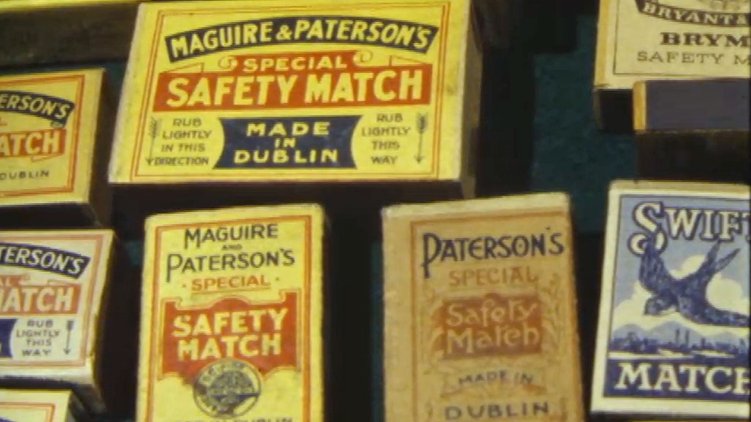 RTÉ Archives Archives History Of Matchboxes