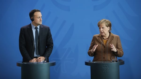 Leo Varadkar and Angela Merkel discussed Brexit and digital taxation