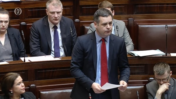 Bill proposed by Sinn Féin finance spokesperson Pearse Doherty