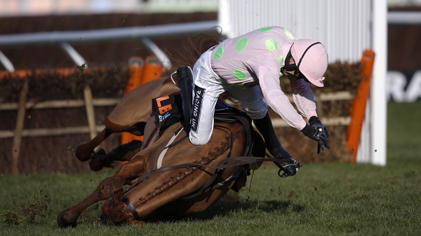 Ruby Walsh was hurt in a fall at Cheltenham