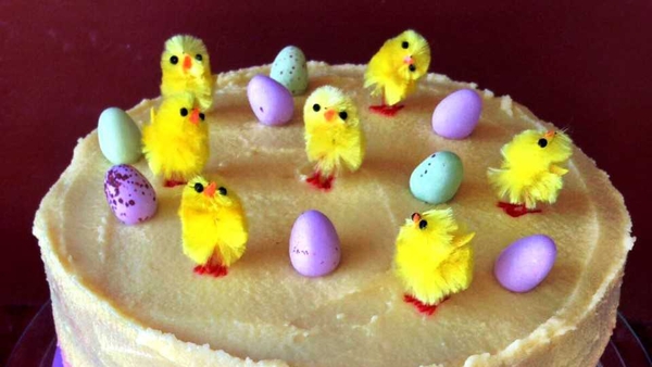 Catherine Fulvio's Easter Surprise Cake