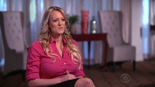 Stormy Daniels told CBS News she was threatened to stay quiet about an alleged relationship with Donald Trump