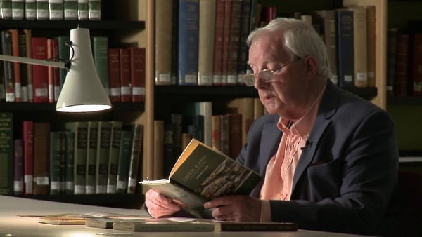 Michael Coady, pictured in the UCD Special Collections Reading Room in 2016