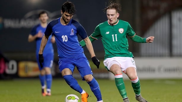 Manning helps Ireland U21s to Azerbaijan win