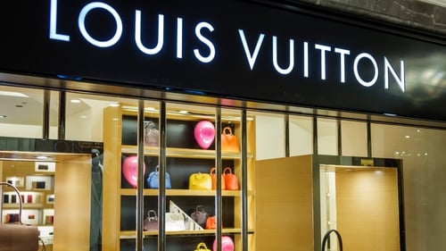 Louis Vuitton owner, LVMH, today posted higher than expected third quarter sales.