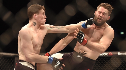Darren Till (left) headlines UFC Fight Night 130 in Liverpool