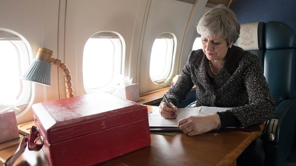 Theresa May conducted a whistle-stop tour of Northern Ireland, Scotland, Wales and England to mark a year until the UK leaves the EU