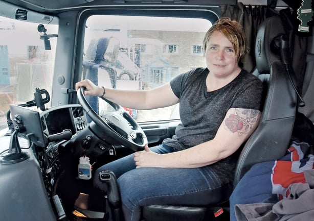 Kathryn Browne,Truck Driver