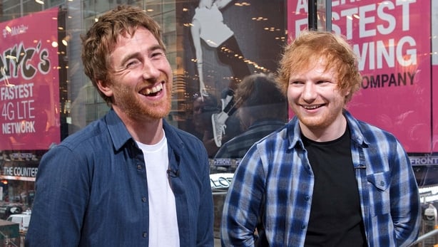Good ole pals - Jamie Lawson with Ed Sheeran