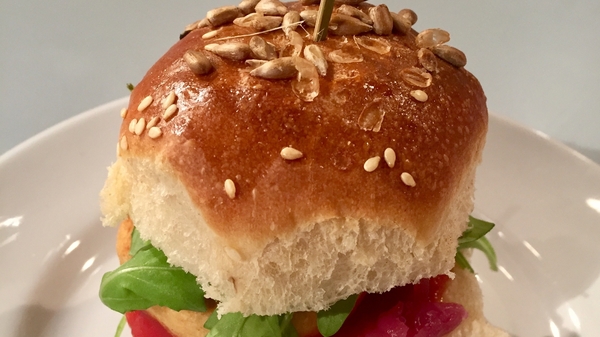 Gearóid Lynch's Chicken and Butter Bean Burger