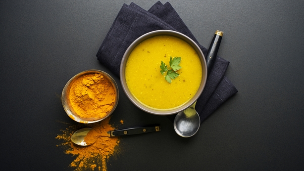Turmeric and soup