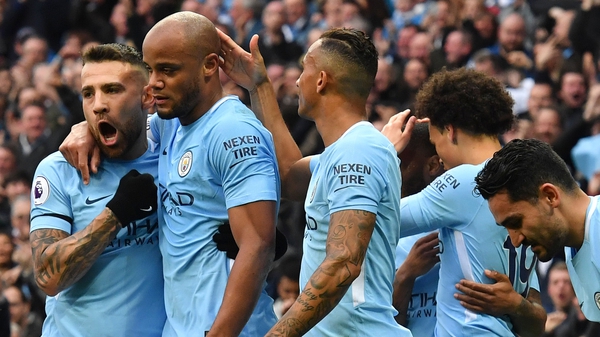 Manchester City were crowned Premier League champions on Sunday