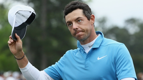 Rory McIlroy is locked in a battle with Patrick Reed