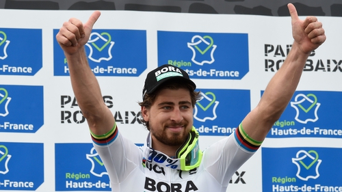 Peter Sagan: "Amazing. I'm so tired after this race."
