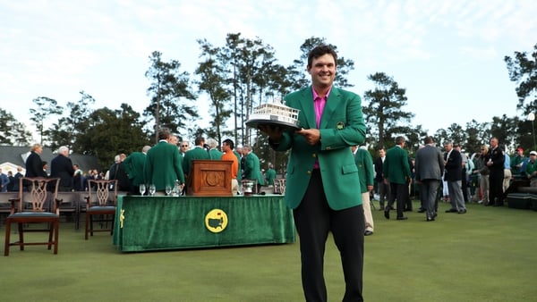 Patrick Reed will defend his Masters title defence next month